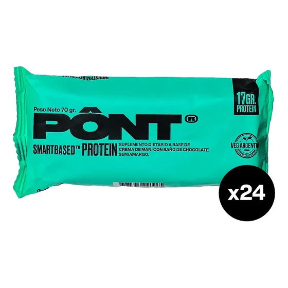 Barrita Barra Proteica Pont Protein Vegana Caja X24 U. 70g.