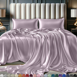 Juego Sabanas De Saten Tamaño Matrimonial Lavanda Juego Sabanas De Saten Tamaño Matrimonial Lavanda