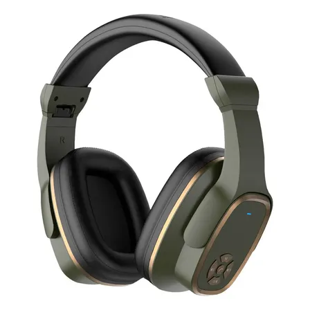 Fone de Ouvido Headset Bluetooth Basike Over-Ear com Microfone, Rádio FM e até 76 Horas de Bateria