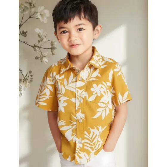 Camisa Amarela Old Navy - Menino