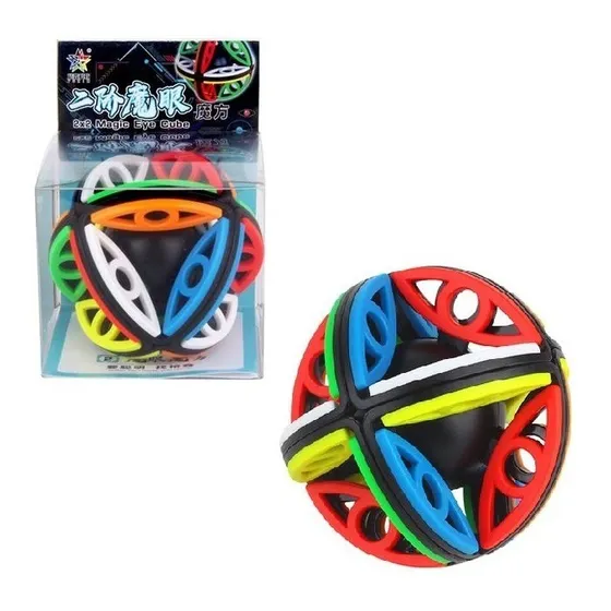 Cubo Rubik Esfera 2x2 Puzze Magic Eye Ojo Destreza Yuxin