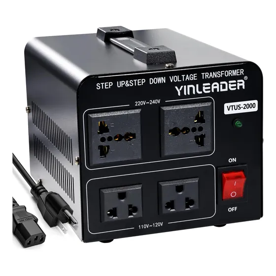 Transformador Convertidor De Voltaje 2000 W 110 A 220 V