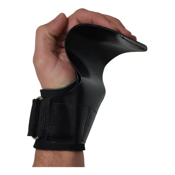 Hand Grip Competition Extreme Laranja Cross Pull Up Lpo Cor Preto Tamanho G