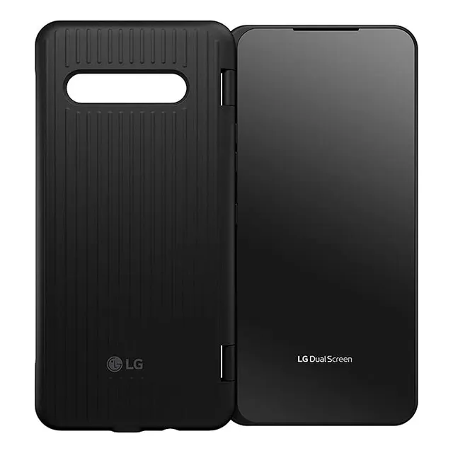 Funda De Doble Pantalla LG Lm-v605n Para LG V60 Thinq 5g Neg