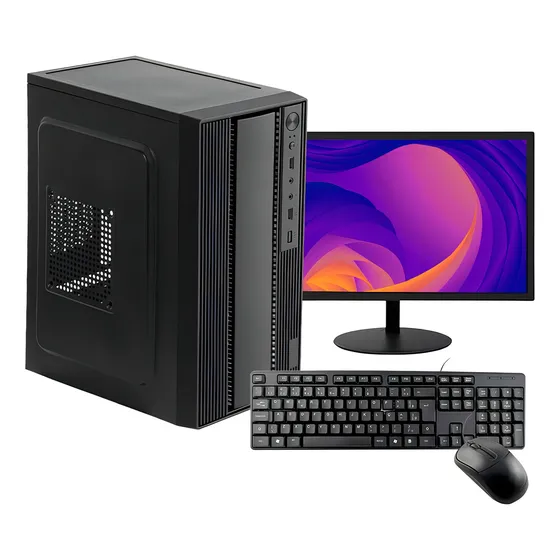 Computador Completo I3 7º 16gb Ddr4 Ssd 480 Monitor Teclado