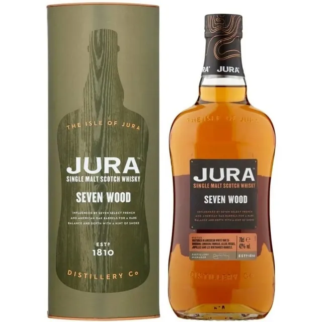Whisky Jura Seven Wood 700ml.  Envío Gratis