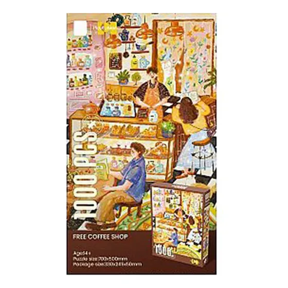 Puzzle Tienda De Café 1000 Piezas