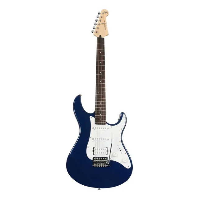 Guitarra eléctrica Yamaha PAC012/100 Series 012 de caoba 2023 dark blue metallic brillante con diapasón de palo de rosa