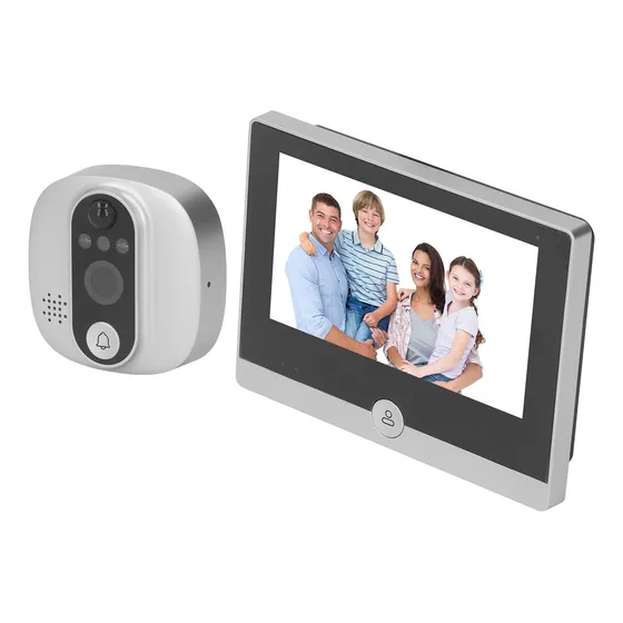 Timbre Inteligente Vídeo Wifi Cámara De Audio Seguridad Hogar