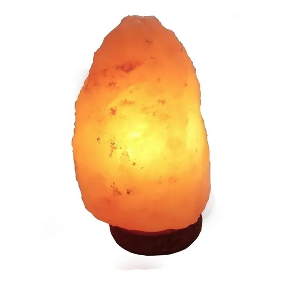 Lampara De Sal Del Himalaya Piedra De 2 A 3 Kg