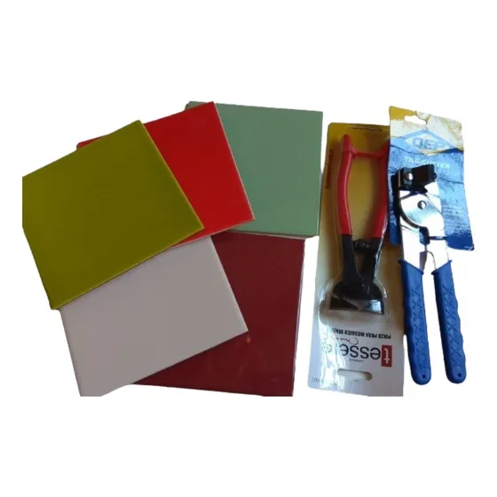 Azulejos 15x15 X5 Unidades Y 2 Pinzas De Corte Y Separadora