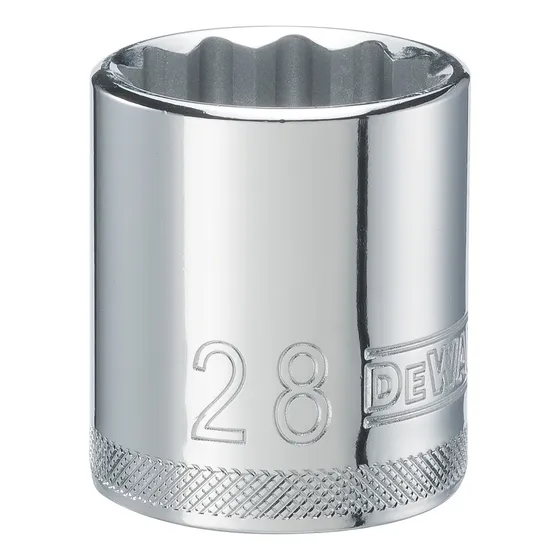 Juego De Enchufes Dewalt Dwmt74585b, 1/2 Pulgada, 12 Puntos,