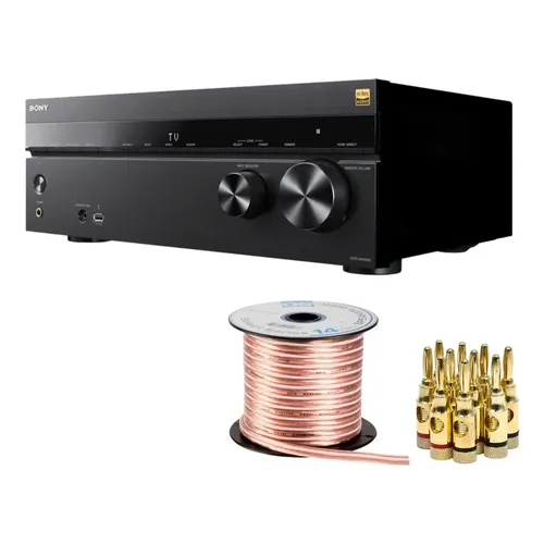Receptor AV de home theater Sony STR-DH790 com som surround