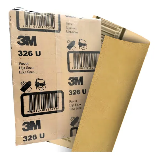 Lixa Seca 326u Ouro Grão 400 Hc000622130 3m C/ 50 Unidades