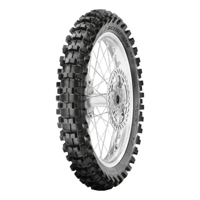 Pneu 80/100-12 Traseiro Pirelli Moto Scorpion Mx32 Mid Soft