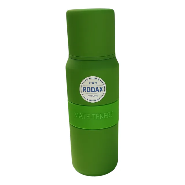 Termo Autocebante Mate Listo 1 Litro Acero Inox By Sofya