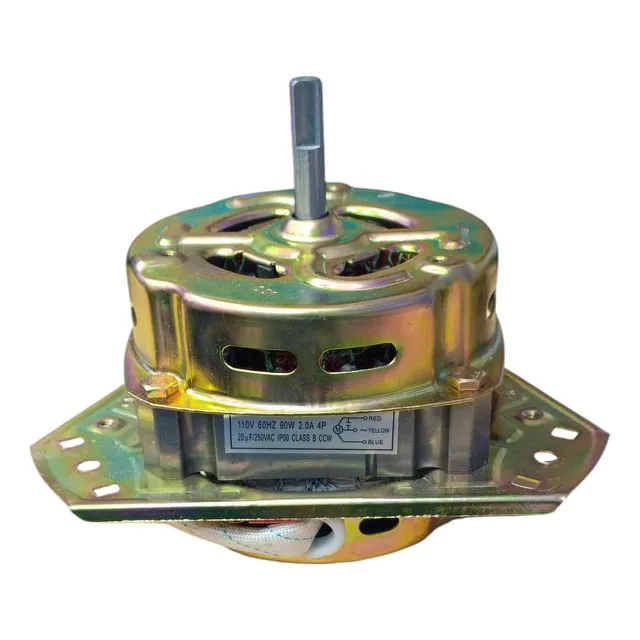 Motor Lavadora Doble Tina 90w Eje 3/8 