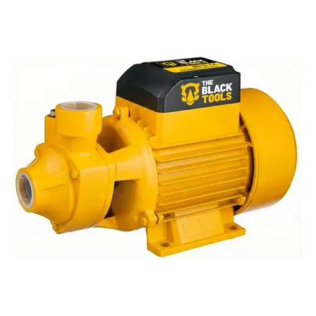Bomba Periférica Água 1cv Monofásica Elétrica Altura 45 Metros 3000l/h Rotor Bronze 1hp Tpr1000 The Black Tools Amarelo 220v 60hz