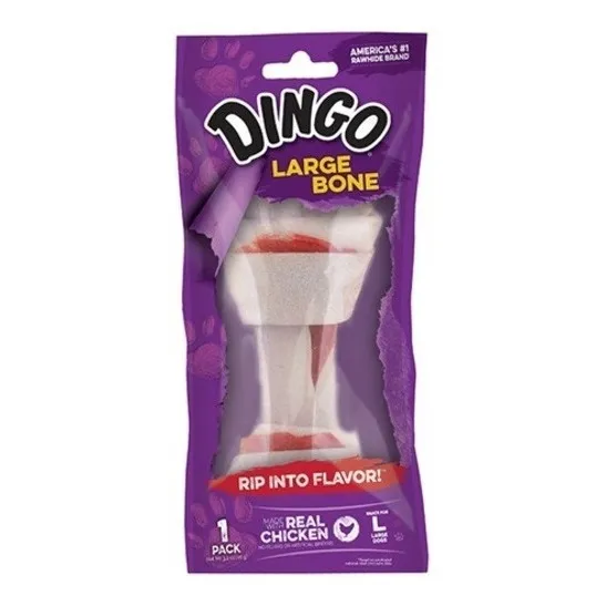 Golosina Masticable Para Perros Dingo Large Bone