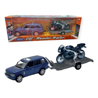 Welly Land Rover Range Rover+triumph 2002 Daytona Welly Land Rover Range Rover+triumph 2002 Daytona