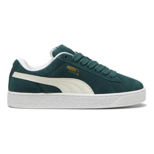 Championes Puma Suede Xl Hairy Verde Oscuro Adultos