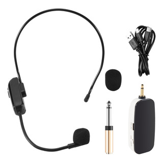Nuevo Micrófono Inalámbrico Portátil 2 En 1 Profesional Hea- Nuevo Micrófono Inalámbrico Portátil 2 En 1 Profesional Hea-