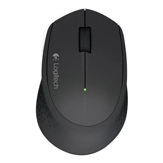 Mouse Sem Fio Logitech  M280 Optico Preto