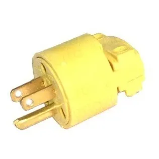 Enchufe Polarizado Vinil 125v, 15a
