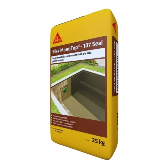 Sika Monotop 107 Seal X 25kg  Impermeabilizante Cementicio