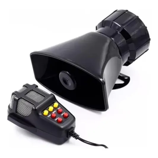 Megafono Policial Federal 7 Tonos