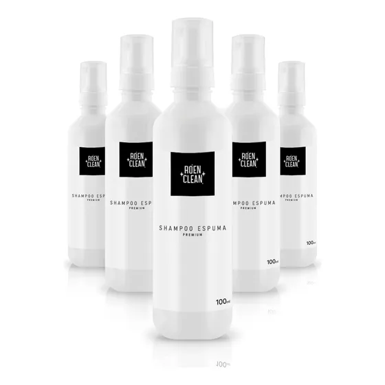 Limpiador De Zapatilla Shampoo Espuma - Pack 5 De 100ml