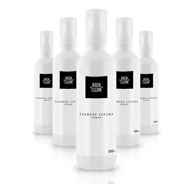 Limpiador De Zapatilla Shampoo Espuma - Pack 5 De 100ml