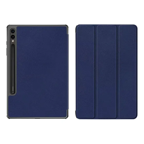 Capa Com Três Dobras Para Tablet Galaxy Tab S10/s9/s8 Ultra 