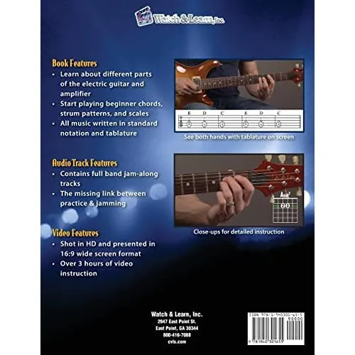 Libro: Clases De Guitarra Eléctrica Para Principiantes: Rese