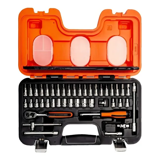 Juego Set De Bocallaves Tubos Puntas Crique Bahco 46 Pz S460