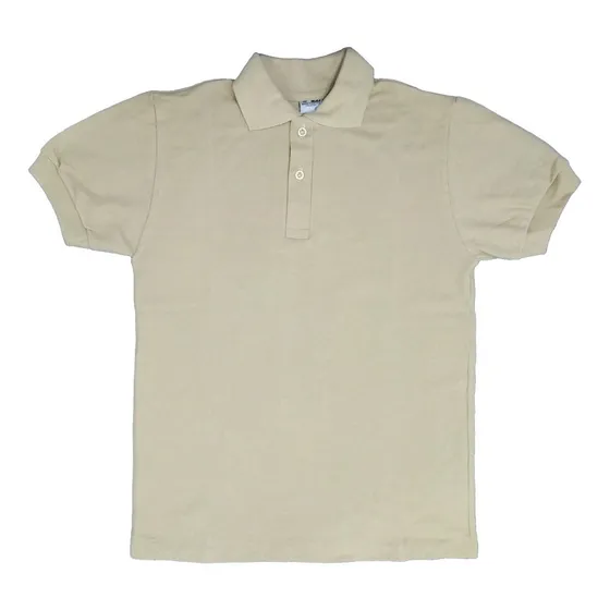 Chemise Escolar Beige Unisex Qantik Desde Talla 12 A 16