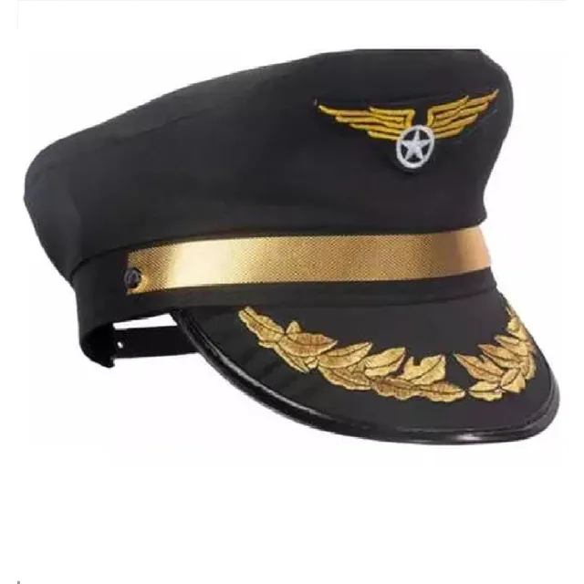 Kepis Gorra Sombrero De Piloto Aviador Accesorio Disfraz