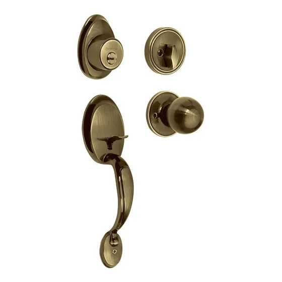Cerradura Verona T/mariposa Bronce Antiguo Hermex Cep-21pj