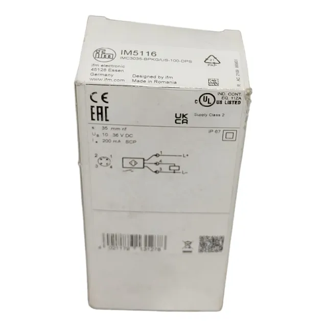 Ifm Electronic Im5116 Sensor Inductivo