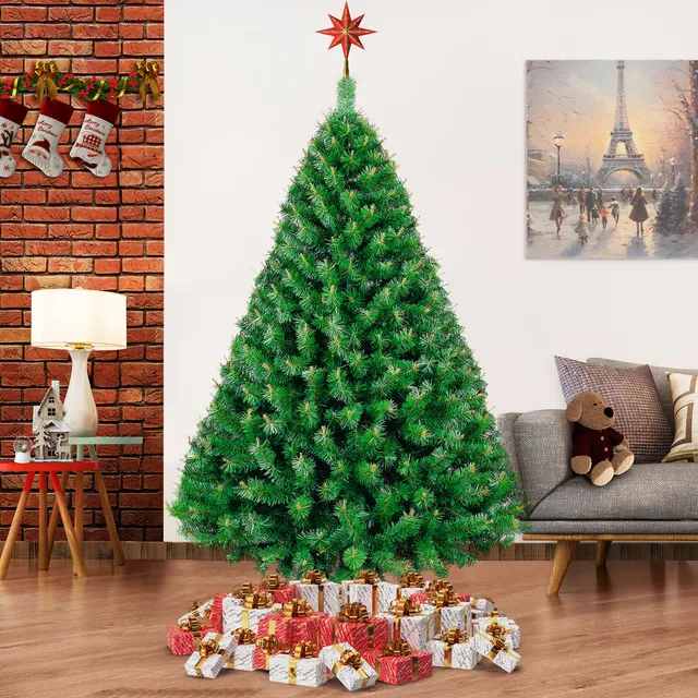 Arbol Navidad Naviplastic Pino Alberta Vde No7 220cm Color Verde