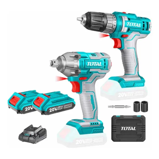 Kit De Llave De Impacto Más Taladro De 10 Mm Total