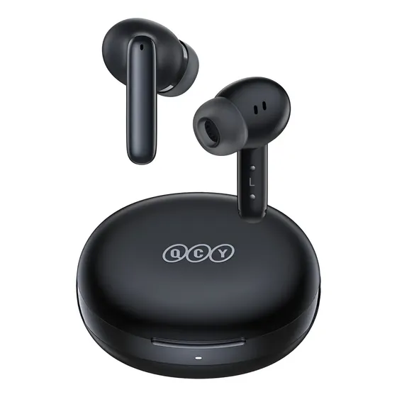 Fone Qcy T13 Anc 2 Bluetooth 5.3 Cancelamento De Ruído Ativo Cor Preto