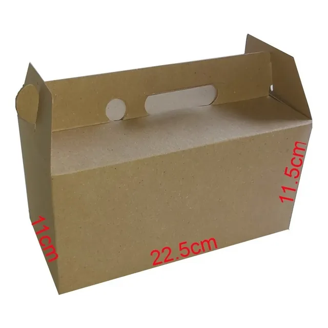 100 Cajas Kraft Para Pollo Asado Y Broaster