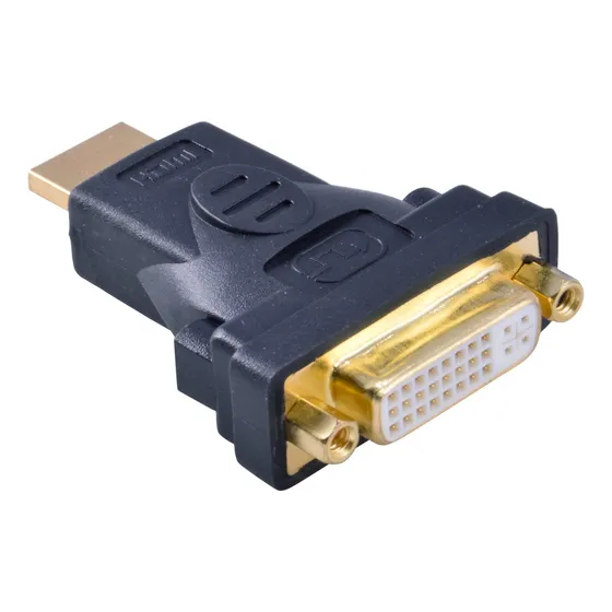 Dvi-i Hembra Hdmi Macho Adaptador Convertidor
