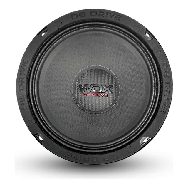 Medio Rango Para Automóvil DB Drive WDX7MR6 WDX PRO Audio Series 6.5 Pulgadas 325 Watts Máximo 200 Watts RMS 4 Ohms Open Show Color Negro - 1 Unidad