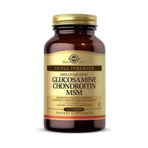 Solgar, Glucosamine Chondroitin Msm Shellfish Gratis, 7vkmw