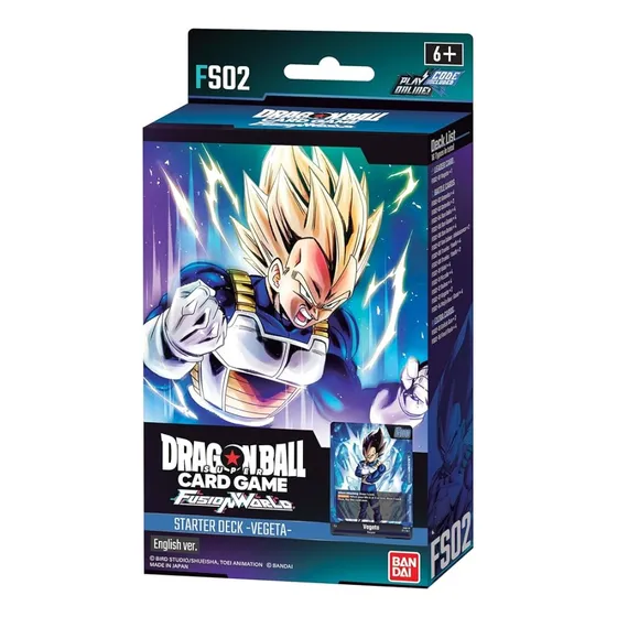 Dbs Tcg: Fusion World Starter Deck 02 - Dragon Ball Fusion en inglés en Vegeta