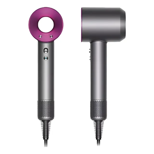 Secador De Pelo Dyson Son Supersonic Iron Y Fuchsia 220v