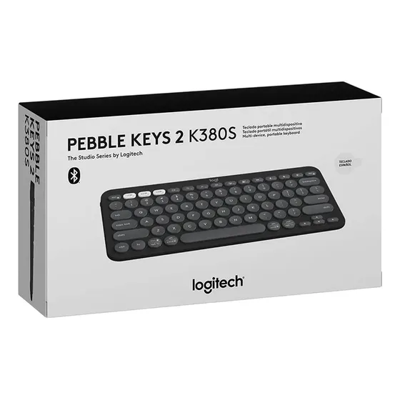 Teclado Inalambrico Logitech K380s Multibluetooth Español Bl