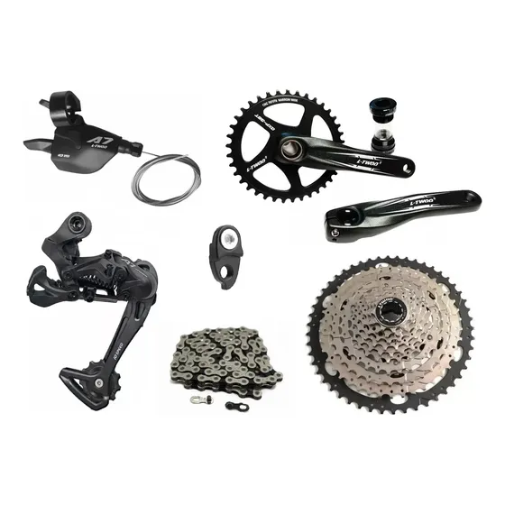 Transmisión Ltwoo 1x10 A7 Mtb Monoplato Kit Grupo + Cadena